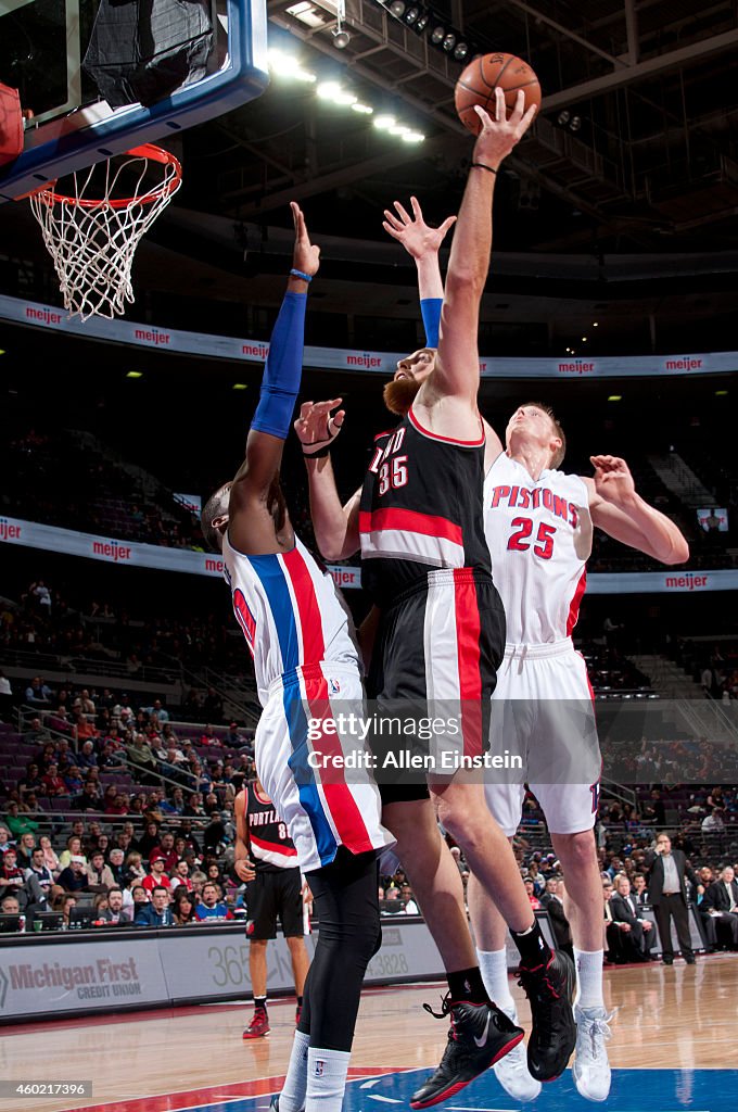 Portland Trail Blazers v Detroit Pistons