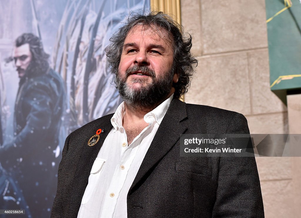 Premiere Of New Line Cinema, MGM Pictures And Warner Bros. Pictures' "The Hobbit: The Battle Of The Five Armies" - Red Carpet