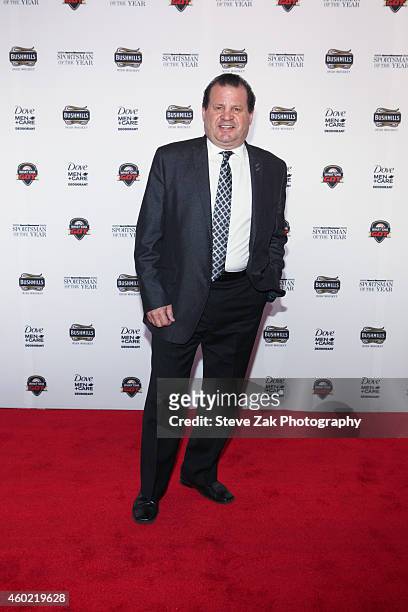Mike Eruzione attends the 2014 Sports Illustrated Sportsman of the Year Award Presentation at Pier 60 on December 9, 2014 in New York City.