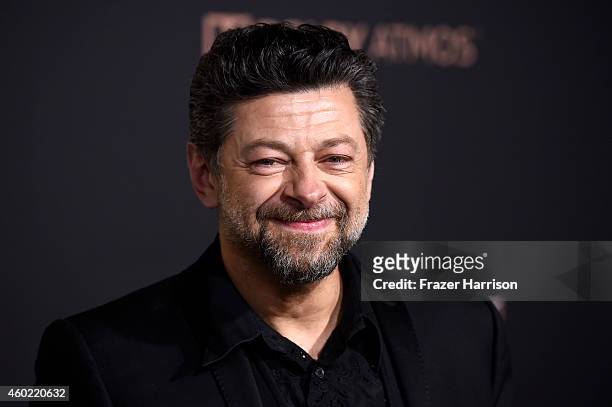 Actor/Director Andy Serkis attends the premiere of New Line Cinema, MGM Pictures And Warner Bros. Pictures' "The Hobbit: The Battle Of The Five...