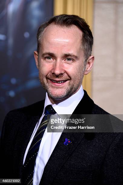 Actor Billy Boyd attends the premiere of New Line Cinema, MGM Pictures And Warner Bros. Pictures' "The Hobbit: The Battle Of The Five Armies" at...