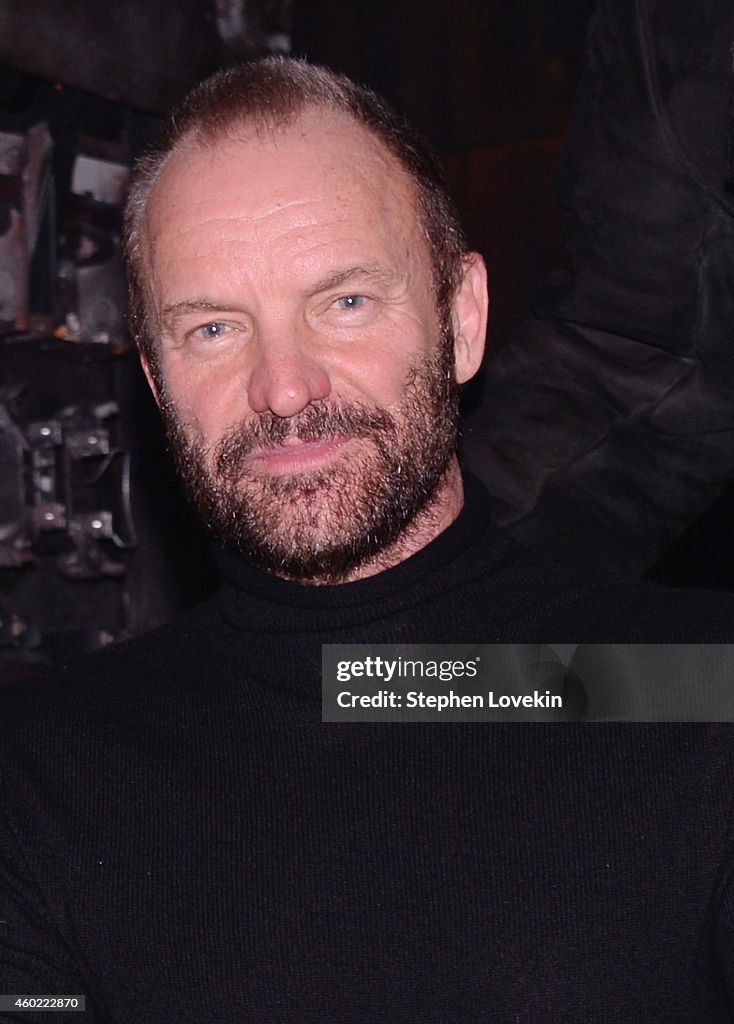 Sting Joins The Cast Of Broadway's "The Last Ship"