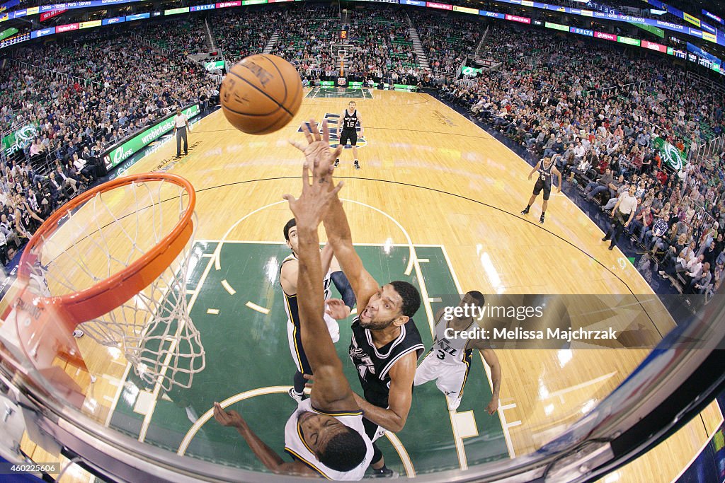 San Antonio Spurs v Utah Jazz