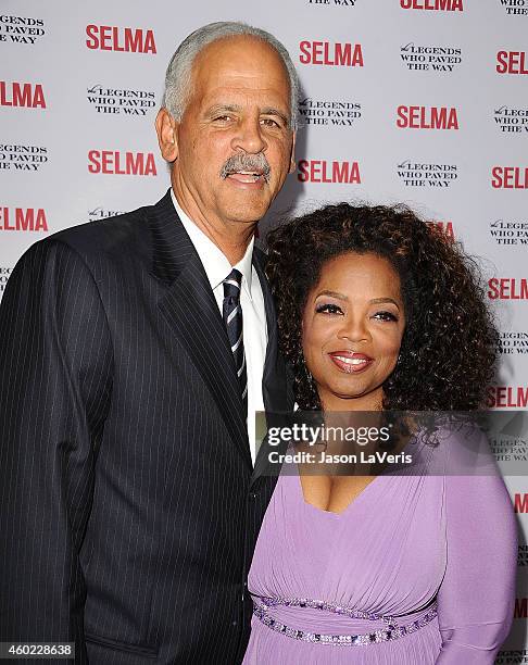 Stedman Graham and Oprah Winfrey attend the "Selma" and the Legends Who Paved the Way gala at Bacara Resort on December 6, 2014 in Goleta, California.