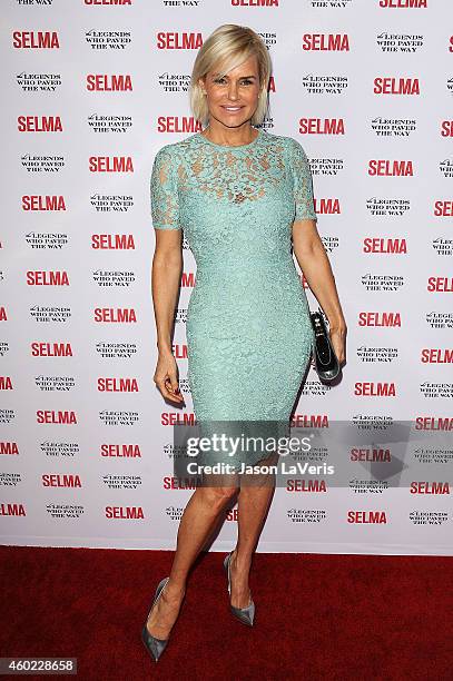 Yolanda Foster attends the "Selma" and the Legends Who Paved the Way gala at Bacara Resort on December 6, 2014 in Goleta, California.