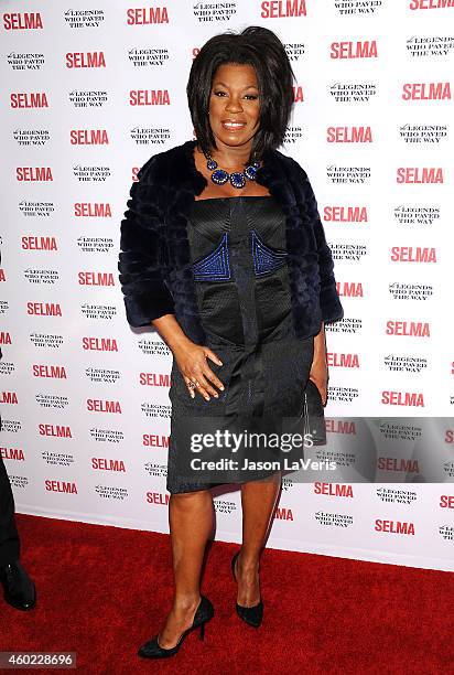 Actress Lorraine Toussaint attends the "Selma" and the Legends Who Paved the Way gala at Bacara Resort on December 6, 2014 in Goleta, California.