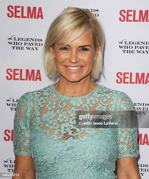 Yolanda Foster attends the "Selma" and the Legends Who Paved the Way gala at Bacara Resort on December 6, 2014 in Goleta, California.