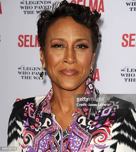 Robin Roberts attends the "Selma" and the Legends Who Paved the Way gala at Bacara Resort on December 6, 2014 in Goleta, California.