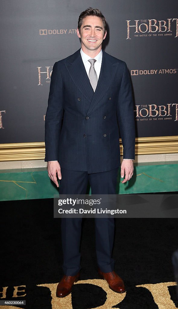 Premiere Of New Line Cinema, MGM Pictures And Warner Bros. Pictures' "The Hobbit: The Battle Of The Five Armies" - Arrivals