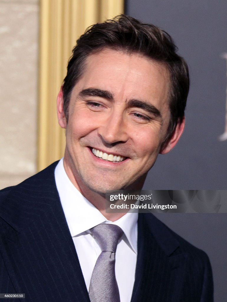 Actor Lee Pace attends the premiere of New Line Cinema, MGM Pictures ...