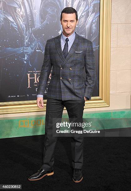 Actor Richard Armitage arrives at the Los Angeles premiere of "The Hobbit: The Battle Of The Five Armies" at Dolby Theatre on December 9, 2014 in...