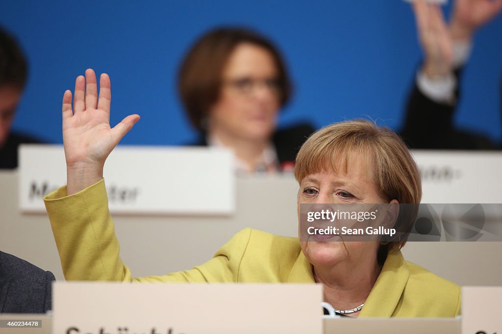 German Christian Democrats (CDU) Hold Annual Party Congress