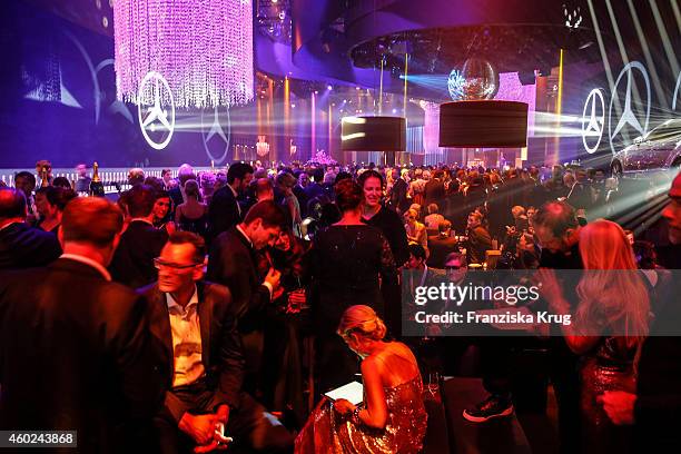 General view of the Bambi Awards 2014 after show party on November 14, 2014 in Berlin, Germany.