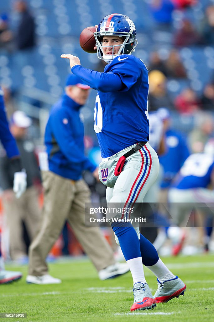 New York Giants v Tennessee Titans