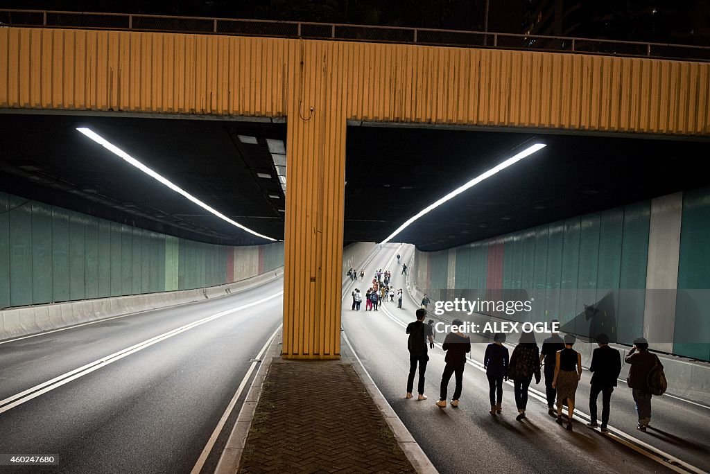 HONG KONG-CHINA-POLITICS-DEMOCRACY