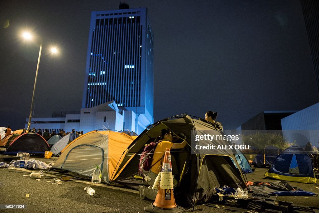 HONG KONG-CHINA-POLITICS-DEMOCRACY