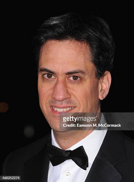 Ed Miliband attends A Night Of Heroes: The Sun Military Awards at National Maritime Museum on December 10, 2014 in London, England.