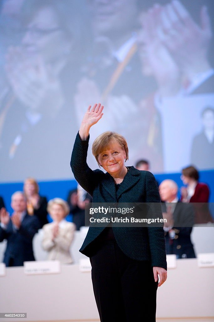 German Christian Democrats (CDU) Hold Annual Party Congress.