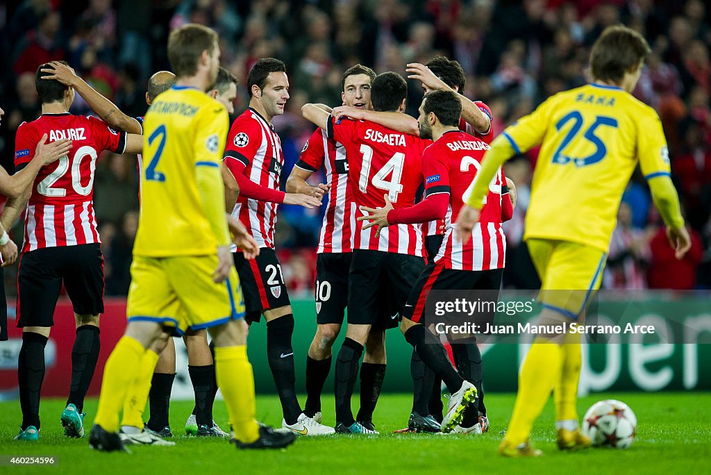 Athletic Club v FC BATE Borisov - UEFA Champions League