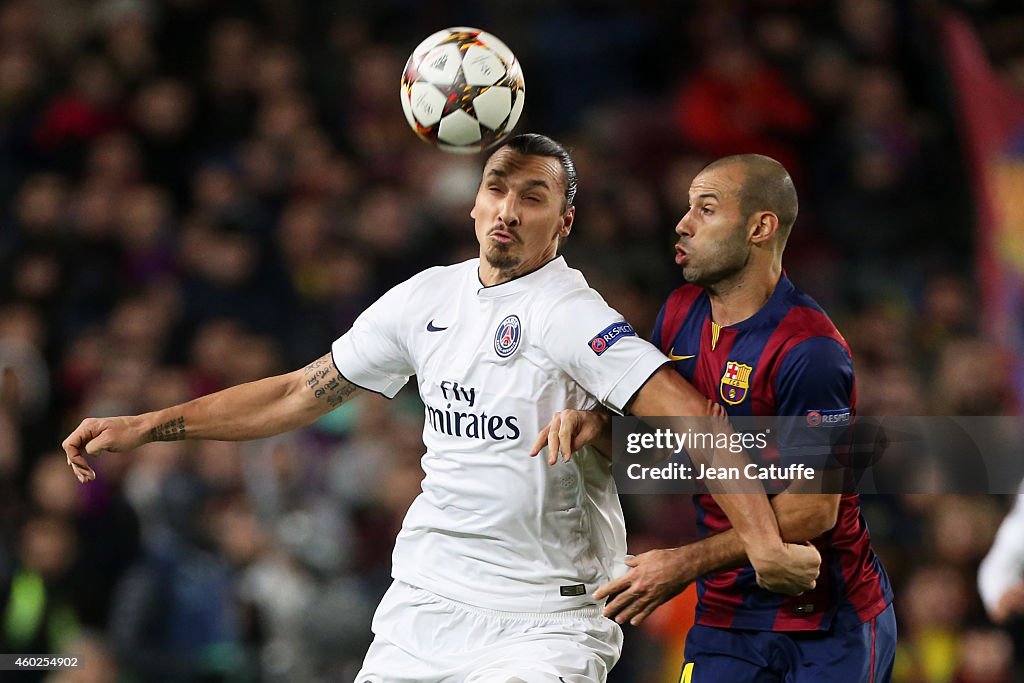 FC Barcelona v Paris Saint-Germain FC - UEFA Champions League