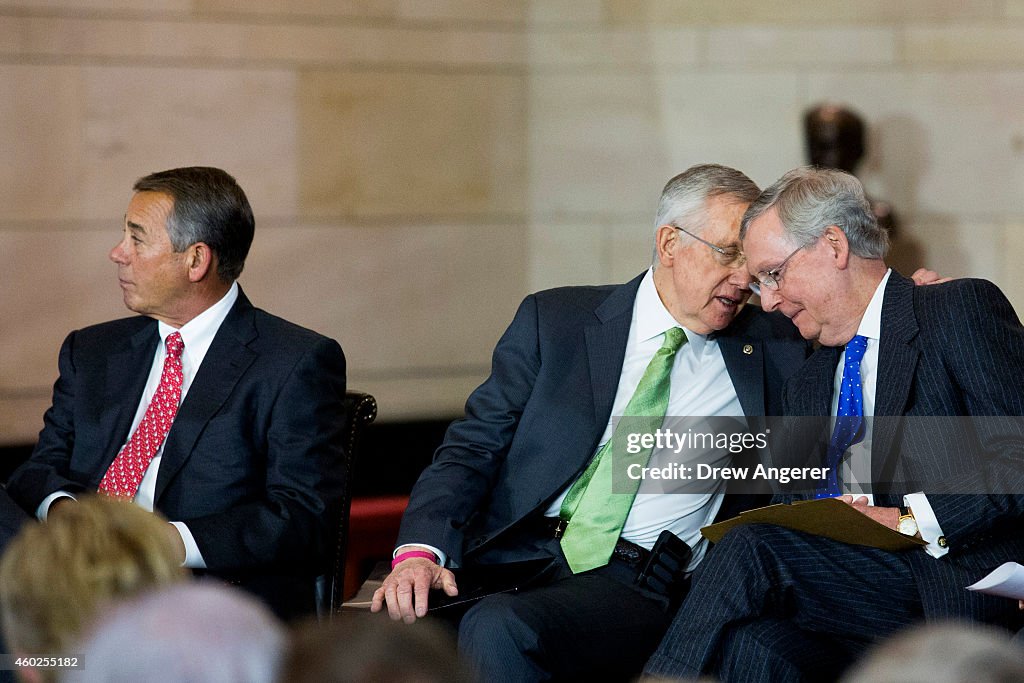 House Speaker Boehner Holds Congressional Gold Medal Ceremony For WWII Era Civil Air Patrol