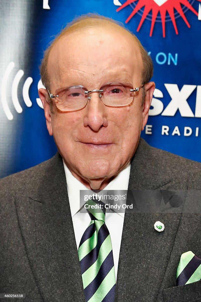 Aretha Franklin And Clive Davis Discuss "Aretha Franklin Sings the Diva Classics" On SiriusXM's Heart & Soul Channel At SiriusXM's Studios at Jazz at Lincoln Center