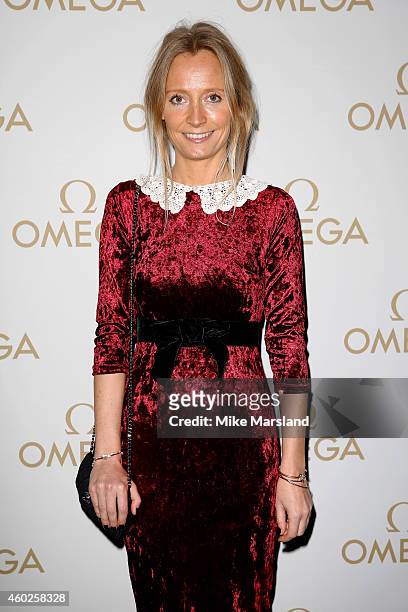 Stylist Martha Ward attends the Omega Oxford Street Store Opening Party at The Shard on December 10, 2014 in London, England.