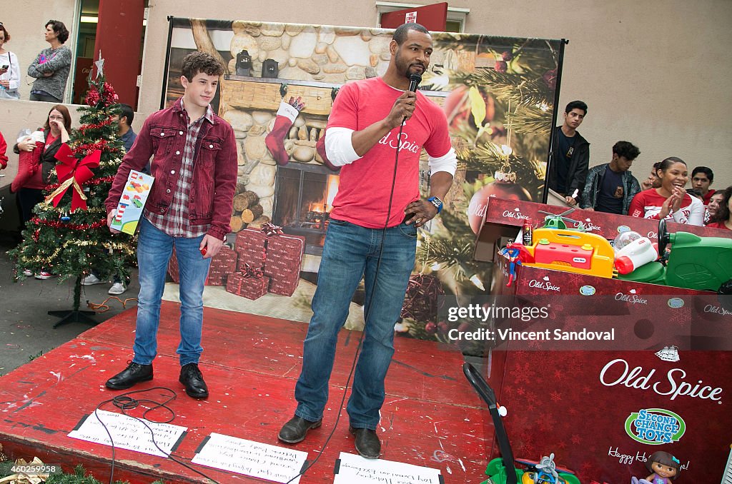 Inaugural Old Spice Holispray Holiday Toy Donation And Exchange Benefit For Second Chance Toys