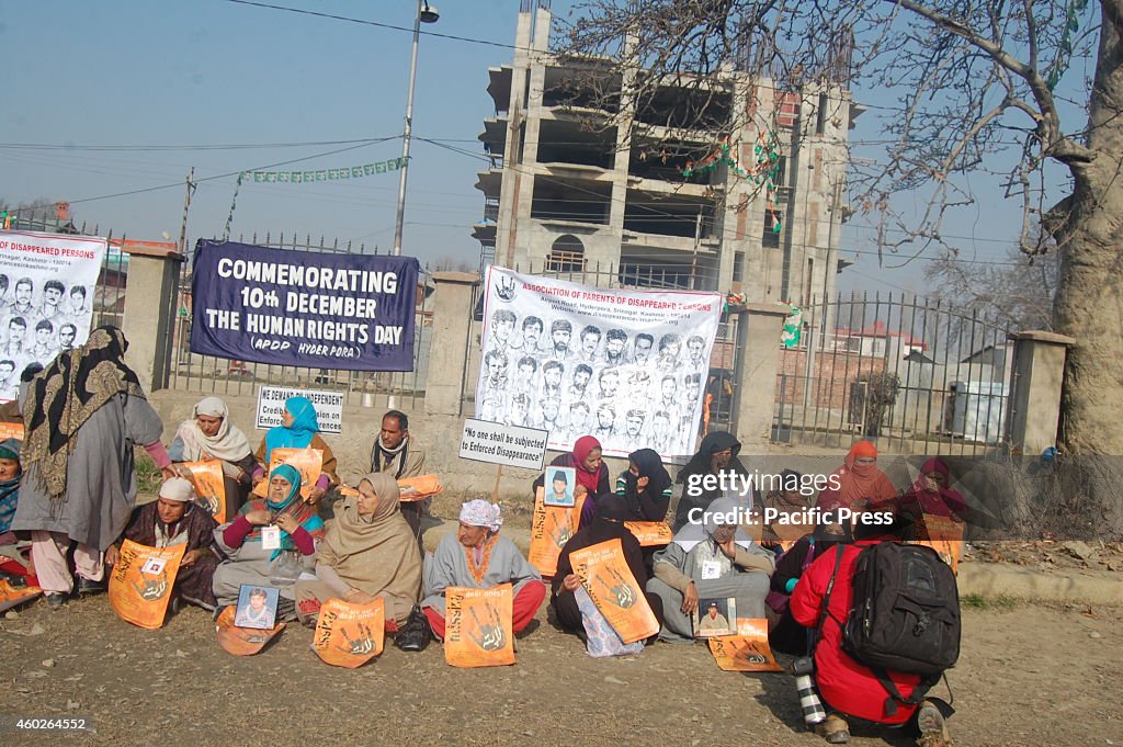 Weeping parents and relatives of the  missing and killed...