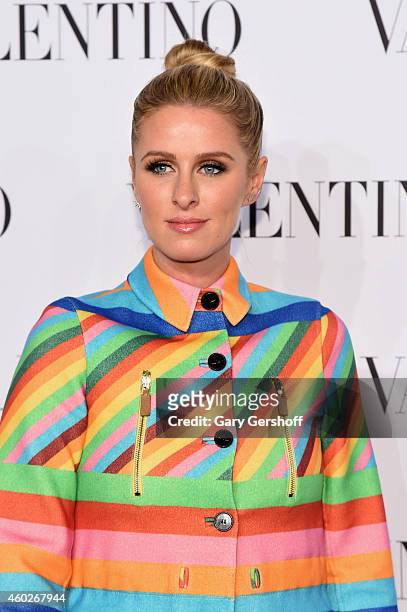 Nicky Hilton attends the Valentino Sala Bianca 945 Event on December 10, 2014 in New York City.