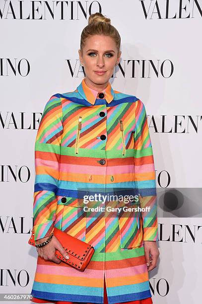 Nicky Hilton attends the Valentino Sala Bianca 945 Event on December 10, 2014 in New York City.