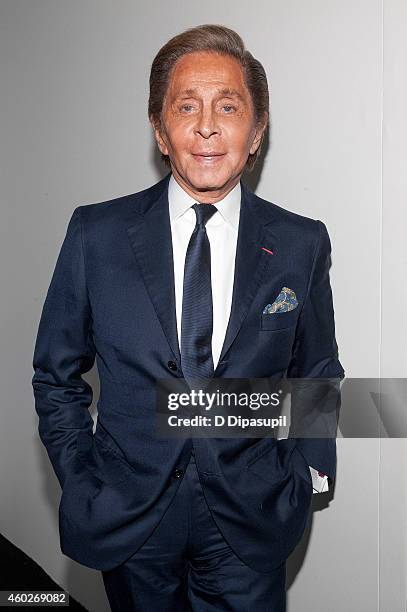 Valentino Garavani attends the Valentino Sala Bianca 945 Event on December 10, 2014 in New York City.