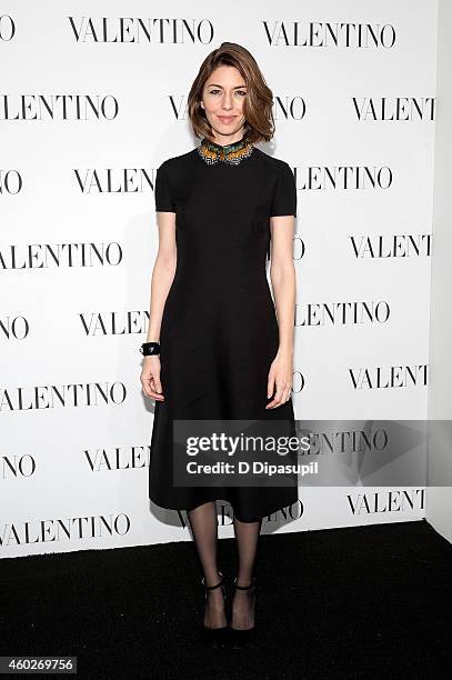 Sofia Coppola attends the Valentino Sala Bianca 945 Event on December 10, 2014 in New York City.