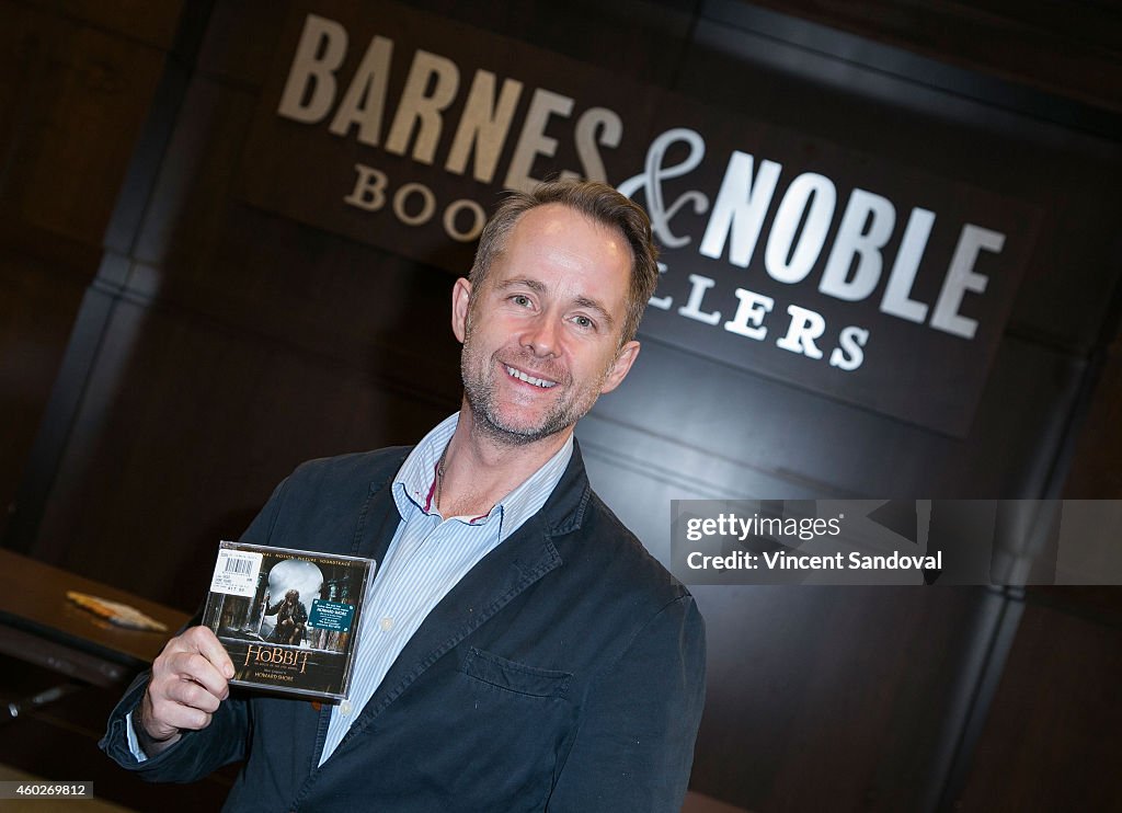 Billy Boyd Signs Copies Of The Soundtrack For "The Hobbit: The Battle Of The Five Armies"
