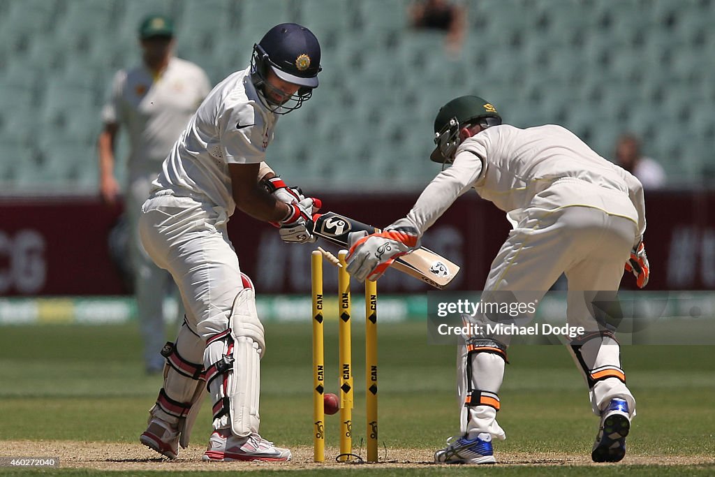 Australia v India - 1st Test: Day 3