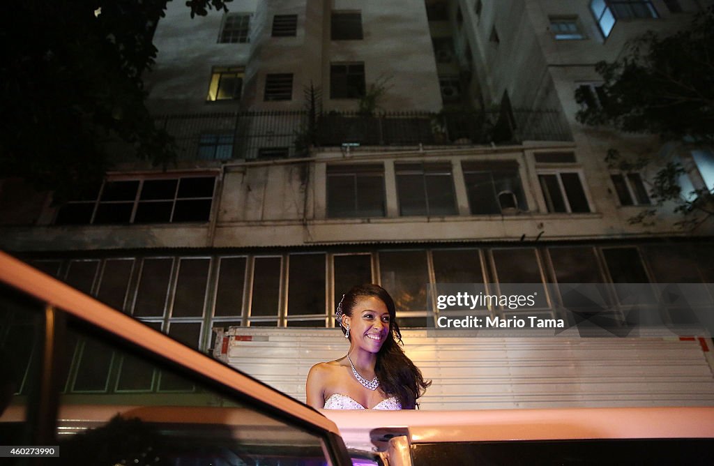 Debutante Ball Held For Favela Teens In Rio De Janeiro