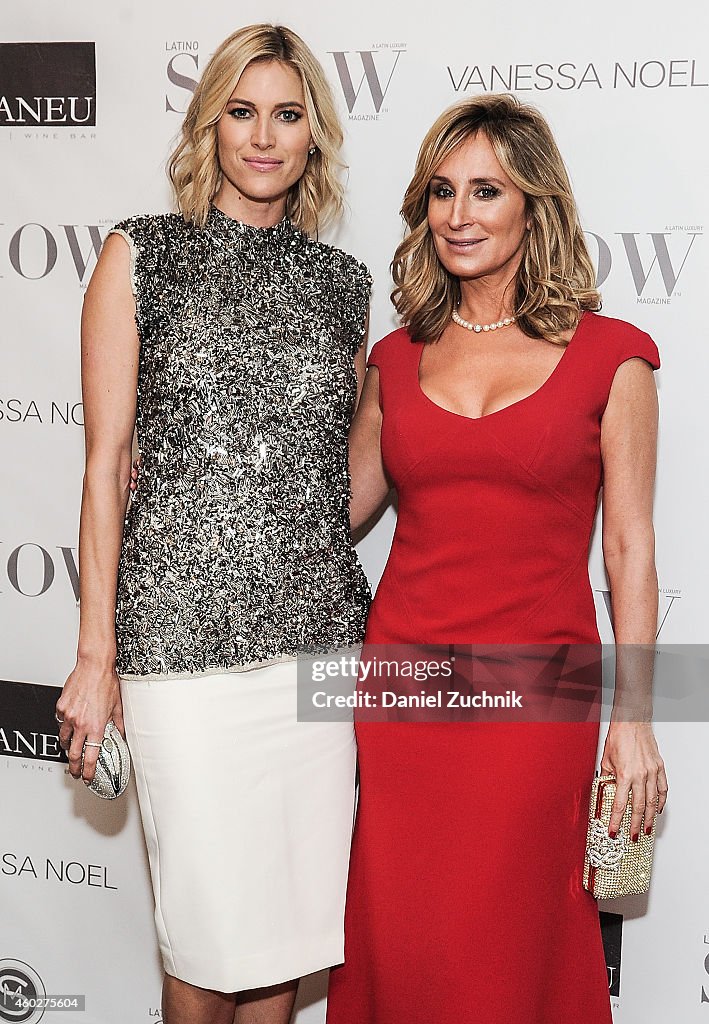 Sonja Morgan Celebrates Cover Of Latino Show Magazine "The Anniversary Issue"