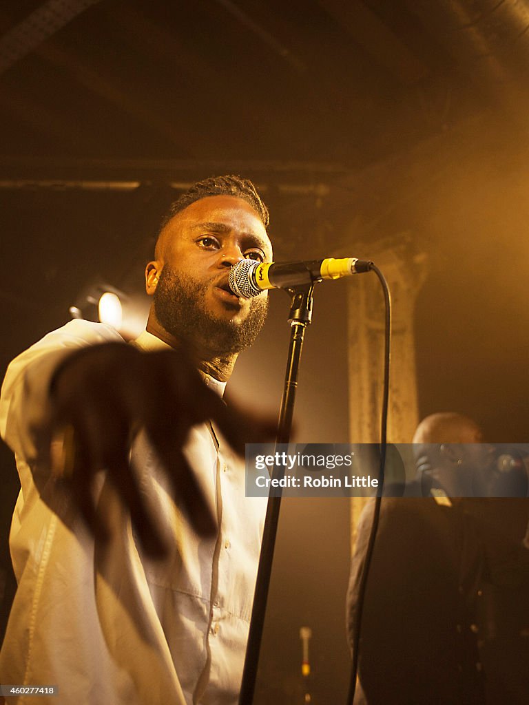 Young Fathers Performs At XOYO In London