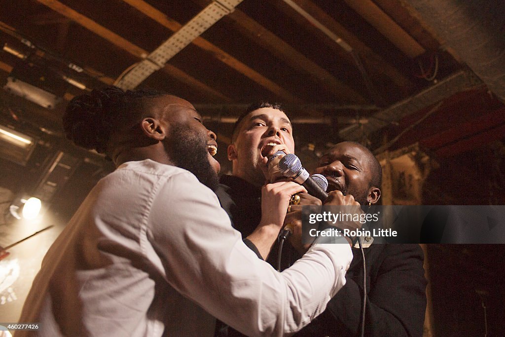Young Fathers Performs At XOYO In London