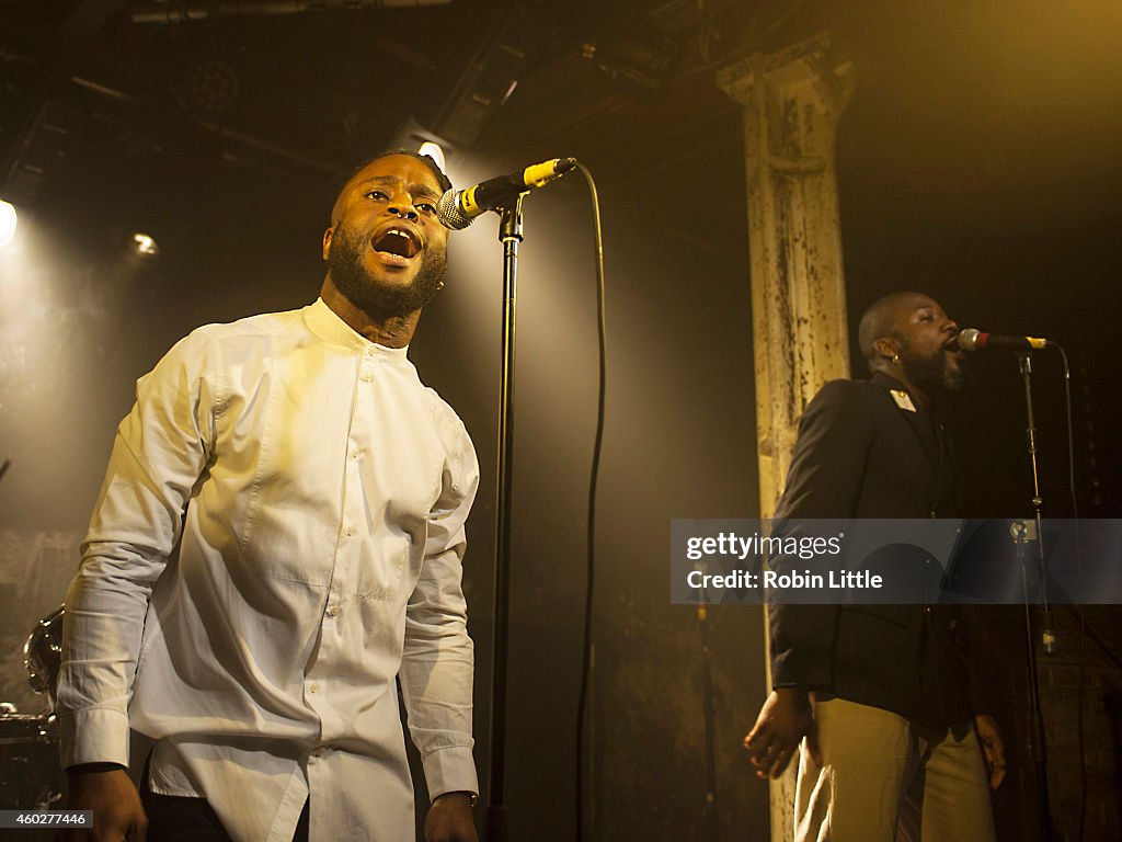 Young Fathers Performs At XOYO In London