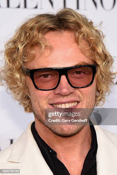 Designer Peter Dundas attends the Valentino Sala Bianca 945 Event on December 10, 2014 in New York City.