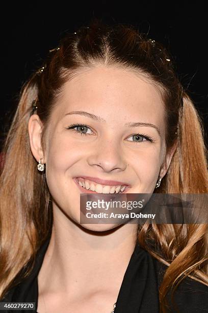 Avery Kristen Pohl attends the premiere of F.C. Rabbath's "Scarlet's Witch" at the Vista Theatre on December 10, 2014 in Los Angeles, California.
