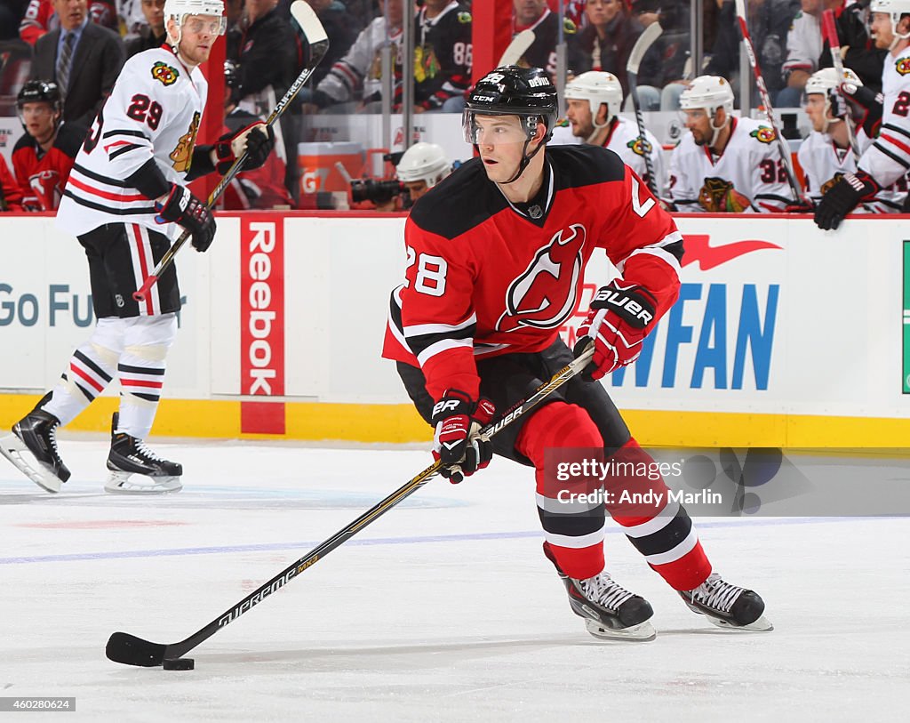 Chicago Blackhawks v New Jersey Devils