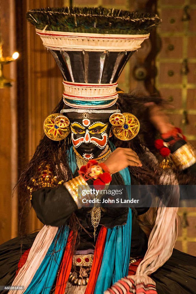 Kathakali is a classical Indian dance drama noted for its...