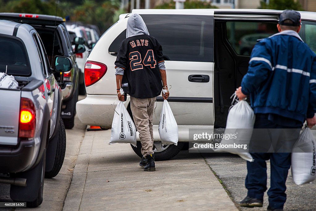 Northern California Residents Brace For Powerful Storm