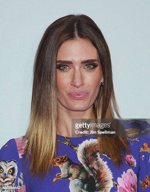 Model Rhea Durham attends "The Gambler" New York premiere at AMC Lincoln Square Theater on December 10, 2014 in New York City.