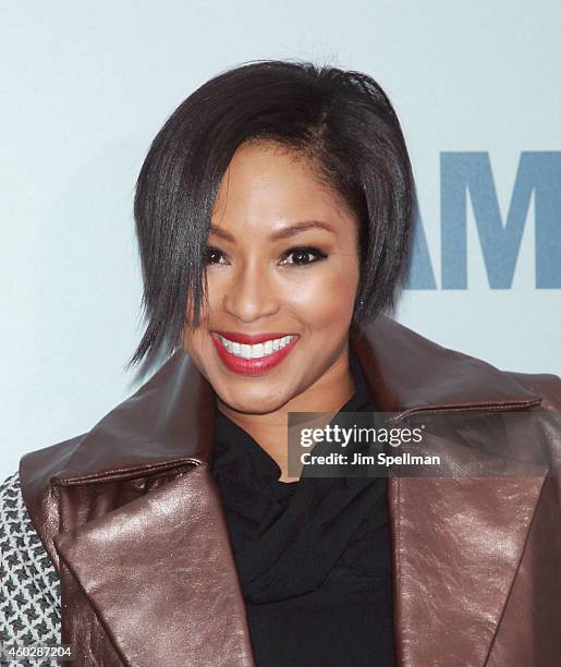 Personality Alicia Quarles attends "The Gambler" New York premiere at AMC Lincoln Square Theater on December 10, 2014 in New York City.