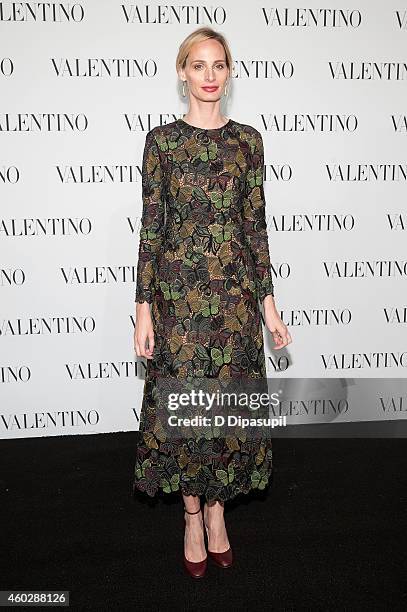 Lauren Santo Domingo attends the Valentino Sala Bianca 945 Event on December 10, 2014 in New York City.
