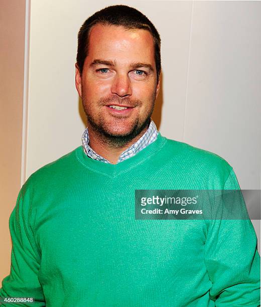 Chris O'Donnell attends the Johnnie-O Holiday Party at johnnie-O Mission Control on December 10, 2014 in Los Angeles, California.