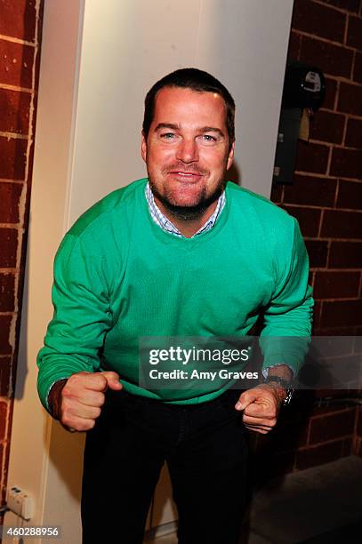 Chris O'Donnell attends the Johnnie-O Holiday Party at johnnie-O Mission Control on December 10, 2014 in Los Angeles, California.